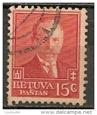 Timbres - Lituanie - 1933 - 15 C. - - Lituanie