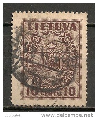 Timbres - Lituanie - 1934 - 10 C. - - Lithuania