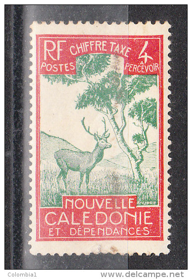 NOUVELLE CALEDONIE YT TAXE 27 Oblitéré - Usados