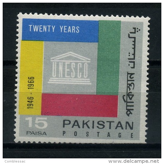 PAKISTAN   1966    20th  Anniv  Of  U N E S C O        MNH - Pakistan