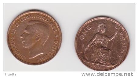 GRAN BRETAGNA  1 PENNY  ANNO 1944 - D. 1 Penny