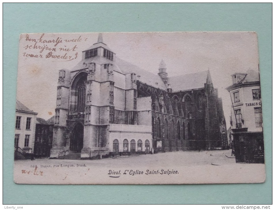 L'Eglise Saint-Sulpice () Anno 19?? ( Zie Foto Details ) !! - Diest