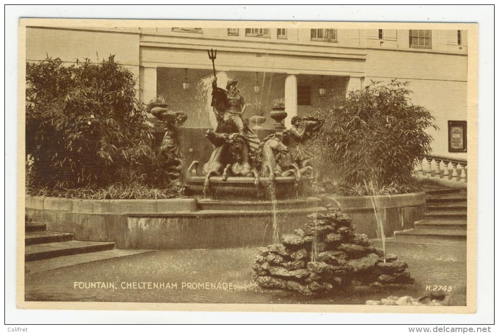 Gloucestershire           Cheltenham          Fountain Promenade - Cheltenham