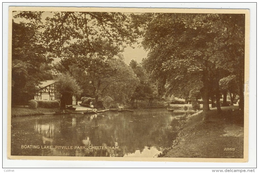 Gloucestershire           Cheltenham          Boating Lake, Pitville Park - Cheltenham