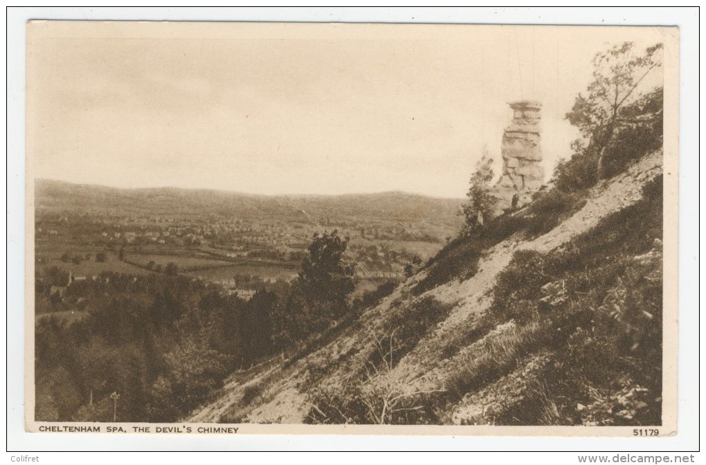 Gloucestershire           Cheltenham     Spa, The Devil's Chimney - Cheltenham