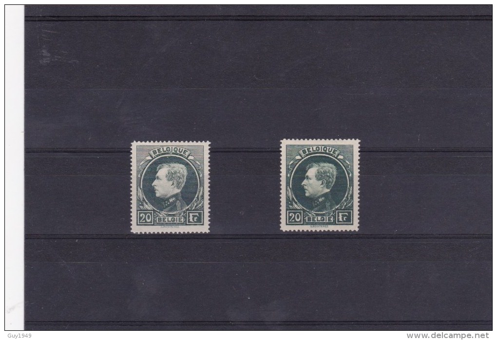 ZAM KONING ROI ALBERT 1  NR 290A+B  COTE 700€       210€I - 1929-1941 Grand Montenez