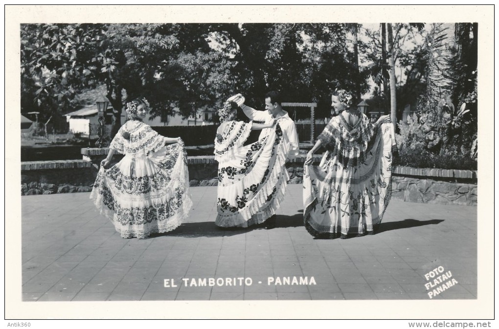 CPSM PANAMA El Tamborito - Foto Flatau - Panama
