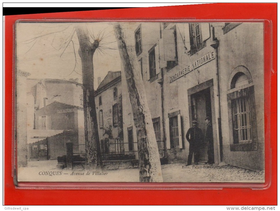 - CONQUES SUR ORBIEL - Avenue De Villalier - Gendarmerie - Conques Sur Orbiel