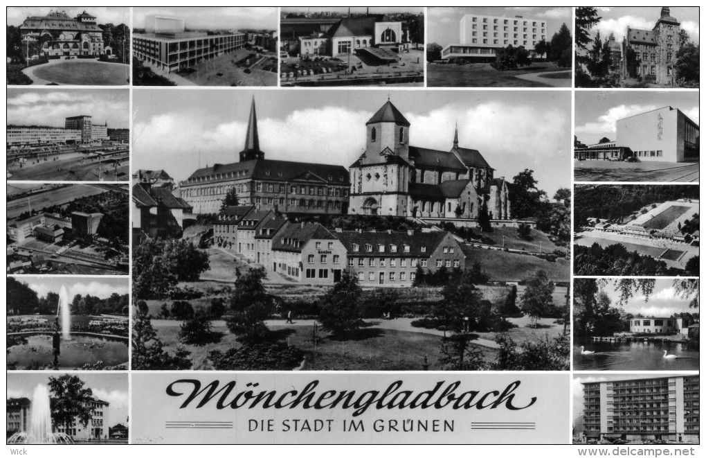 AK Mönchengladbach -Mehrbilderkarte - Moenchengladbach