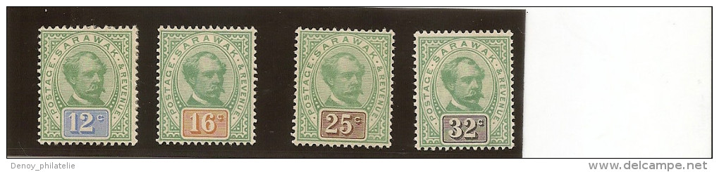 Sarawak N° 9 A 20 Avec Charniére* 17 A 20  13 Et 9, 10 11 Et 12 Oblitéré Et 13 15 15 NSG , Fraicheur Postale - Sarawak (...-1963)