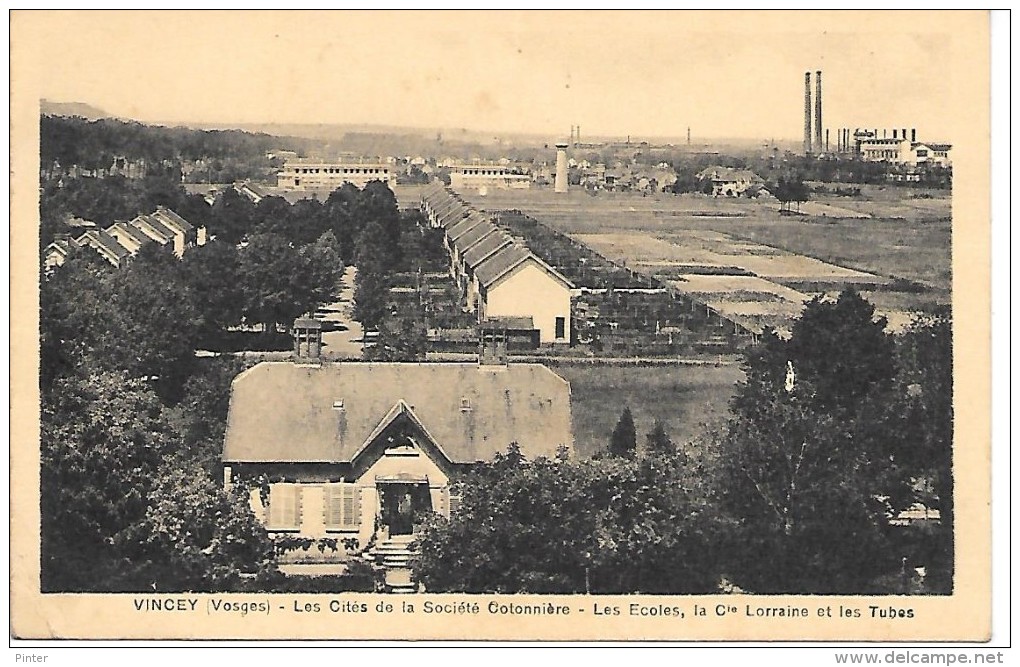 VINCEY - Les Cités De La Société Cotonnière - Les Ecoles - Vincey