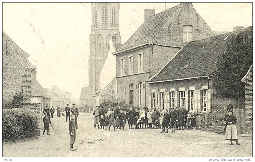 PLAATSSTRAAT Te BIKSCHOTE BIXSCHOOTE FELDPOST Uit 1915 FELDPOSTKARTE Gemeente Langemark-Poelkapelle C79 - Langemark-Poelkapelle