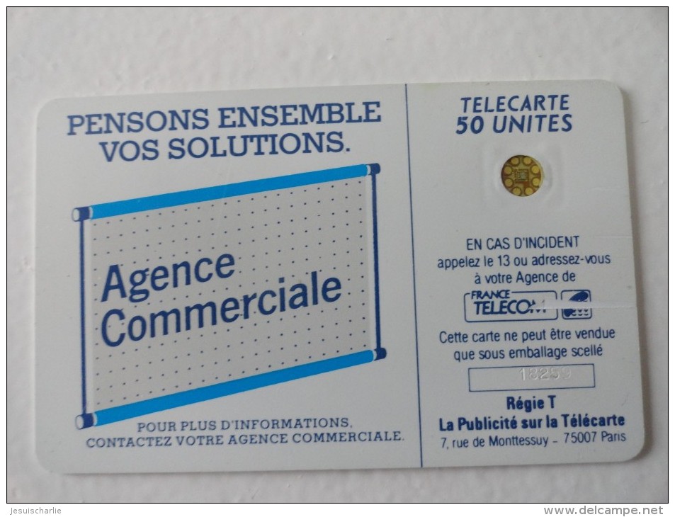 RARE : EMPREINTE DE PUCE SUR 600 AGENCES 50U SC4AB NR 18259 - Variétés