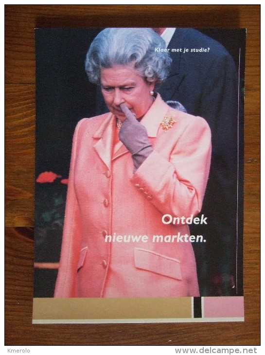 Queen With Finger In Nose Carte Postale - Werbepostkarten