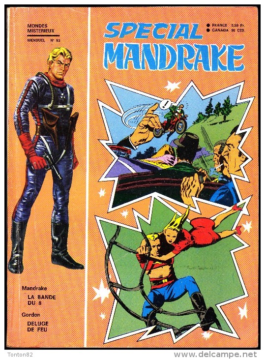 Spécial " Mandrake " - Aventures Américaines N° 93 - ( 1971 ) . - Mandrake