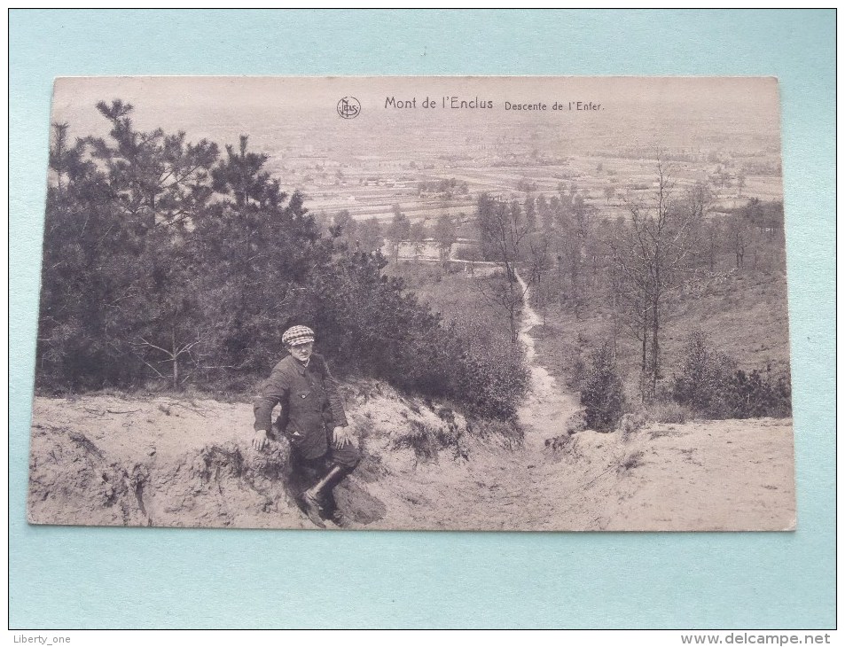 Descente De L´Enfer - Kluisberg - Mont De L´Enclus ( Ovaert ) Anno 1923 ( Zie Foto Details ) !! - Kluisbergen