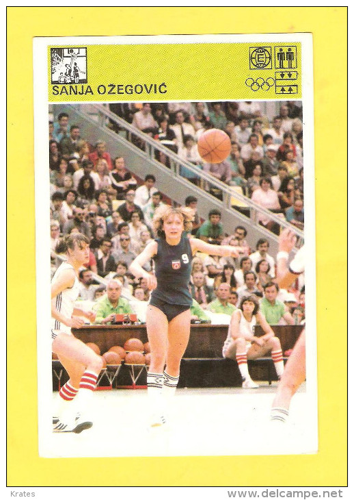 Svijet Sporta Card - Sanja Ožegovi&#263;     107 - Baloncesto