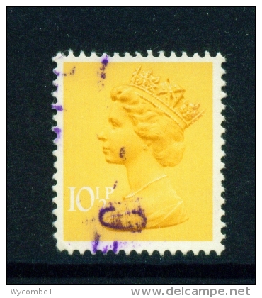 GREAT BRITAIN  -  1971 To 1996  Queen Elizabeth II Machin Definitive  101/2p  Used As Scan - Machins