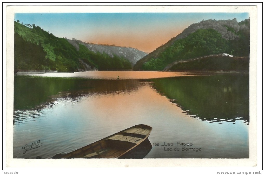 Les Fades Lac Du Barrage. - Auvergne Types D'Auvergne