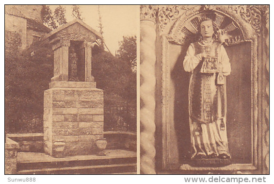 Franchimont - Fontaine Et Statue St Hadelin (Paquier, Flawinne) - Philippeville