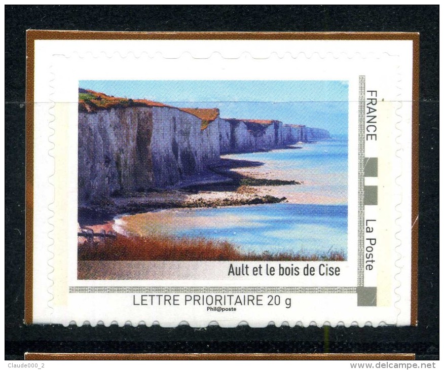 Ault Et Le Bois De Cise . Adhésif Neuf ** . Collector " LA PICARDIE  " 2011 - Collectors