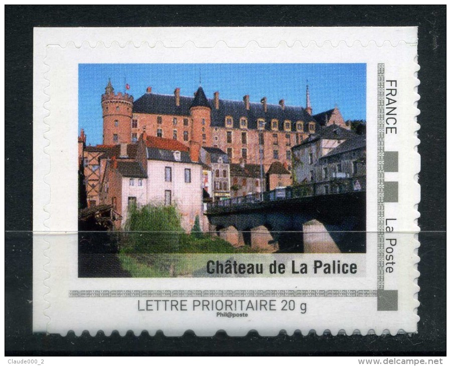 Chateau De La Palice . Adhésif Neuf ** . Collector " L' AUVERGNE  " 2009 - Collectors