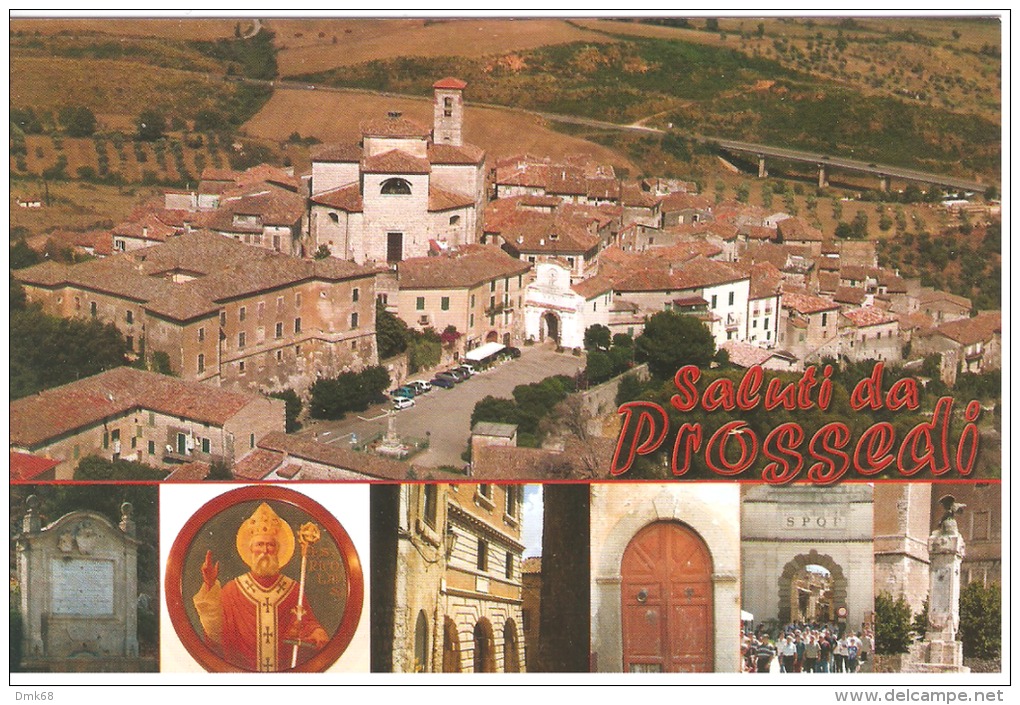 PROSSEDI ( LATINA ) PANORAMA DEL CENTRO STORICO - FOTO DE MICHELIS   ( 606) - Latina