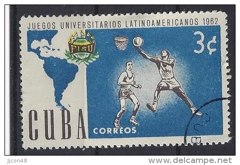 Cuba  1962  Latin America Uni. Games  3c  (o) - Usados