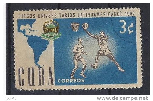 Cuba  1962  Latin America Uni. Games  3c  (o) - Used Stamps