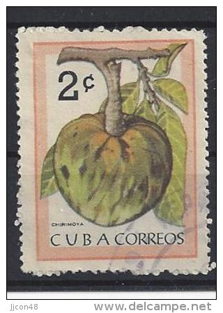 Cuba  1963  Fruits: Chiromoya  2c  (o) - Usados