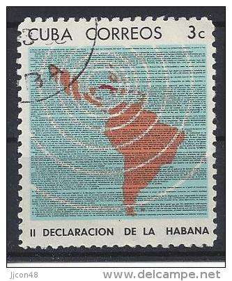 Cuba  1964  2nd Declaration Of Havana  3c  (o) - Used Stamps