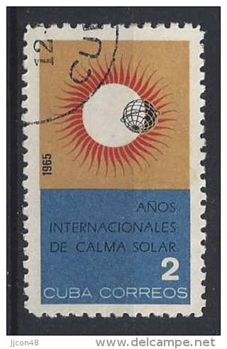 Cuba  1965  International Quiet Sun Year  2c  (o) - Usati