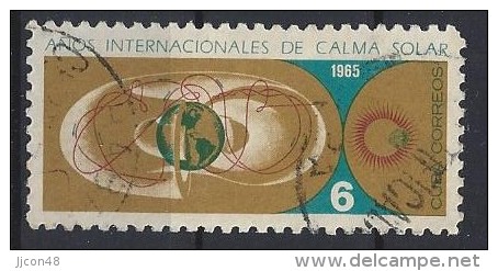 Cuba  1965  International Quiet Sun Year  6c  (o) - Usati