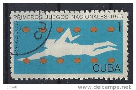 Cuba  1965  First National Games  1c  (o) - Oblitérés