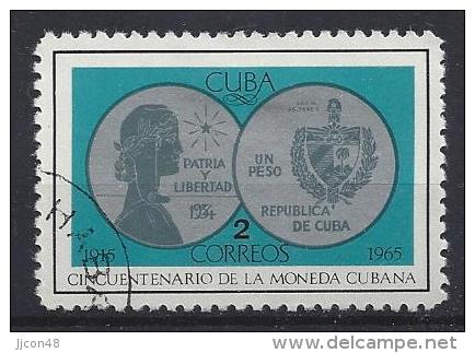 Cuba  1965  50th Ann. Of Cuban Coinage  2c  (o) - Usati