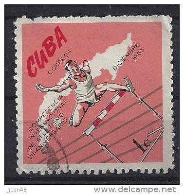 Cuba  1965  7th Ann. Of International Athletics, Havana  1c  (o) - Used Stamps