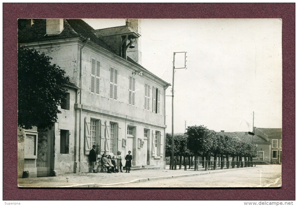 ROCHES-SUR-ROGNON  (52) : " LA MAIRIE "  Carte-photo POURTOY - Sonstige & Ohne Zuordnung