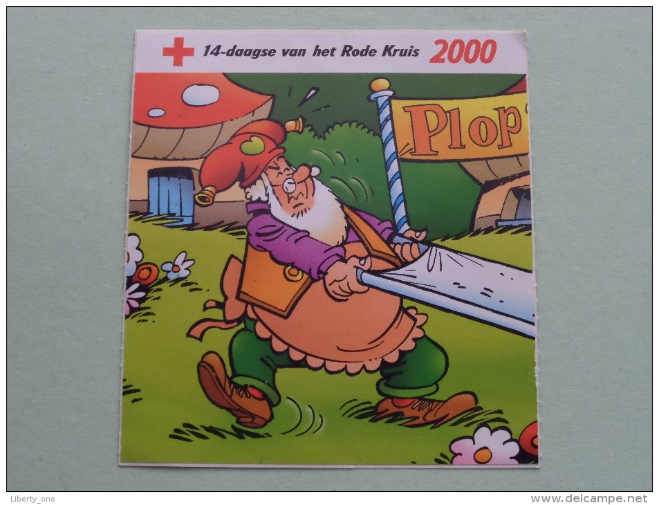 2000 Rode Kruis 14 Daagse ( Zie Foto Voor Details ) Zelfklever Sticker Autocollant ! - Advertising