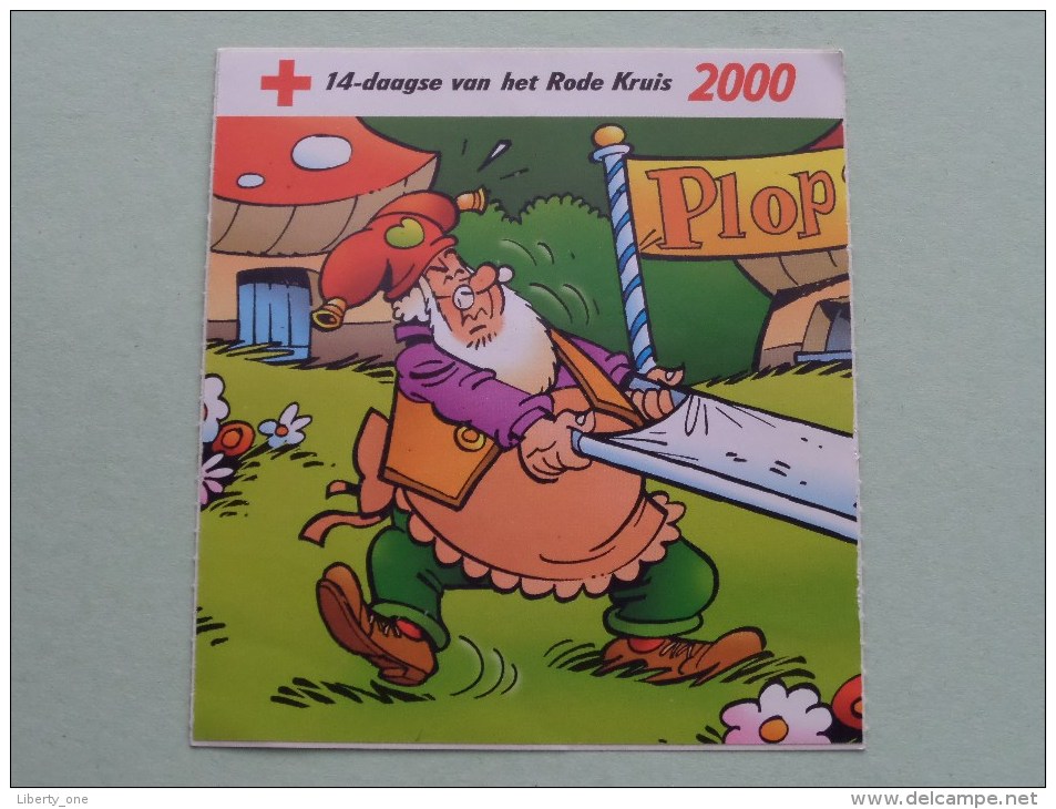 2000 Rode Kruis 14 Daagse ( Zie Foto Voor Details ) Zelfklever Sticker Autocollant ! - Publicidad