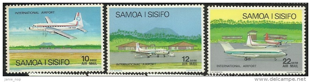 Samoa 1973 Airplanes MNH - Samoa