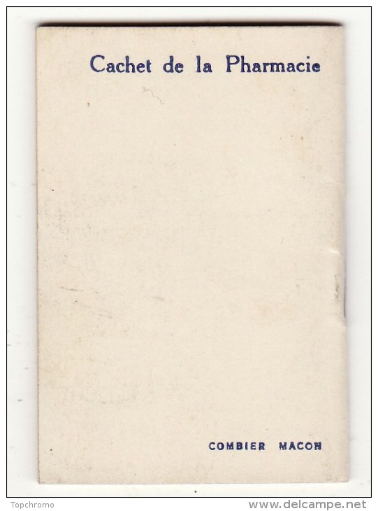 Petit Calendrier Publicitaire 1953 The Borel Laxatif Dépuratif Pharmacies 4cm X 5,9cm - Petit Format : 1941-60