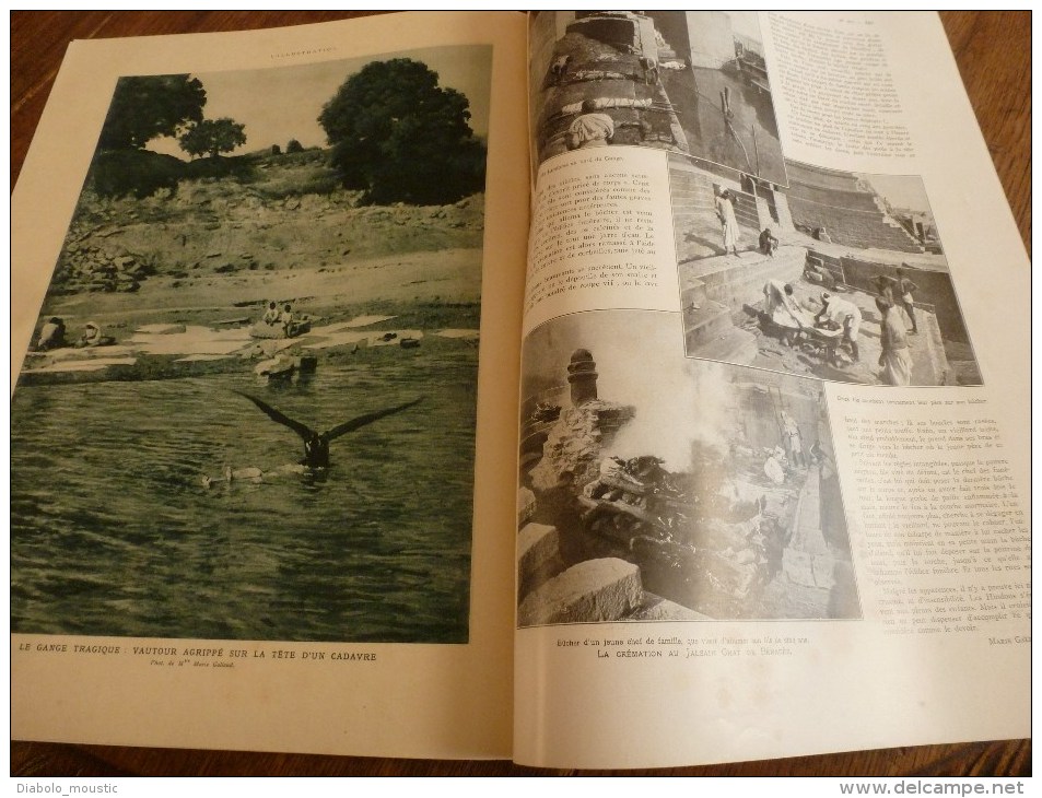 1929 :Barcelone;Les ports aériens;Vues-CARMONTELLE;Racine à Uzeès;Gange;Roi MONIVONG;Route de QUARANTE SOUS ;Erromango