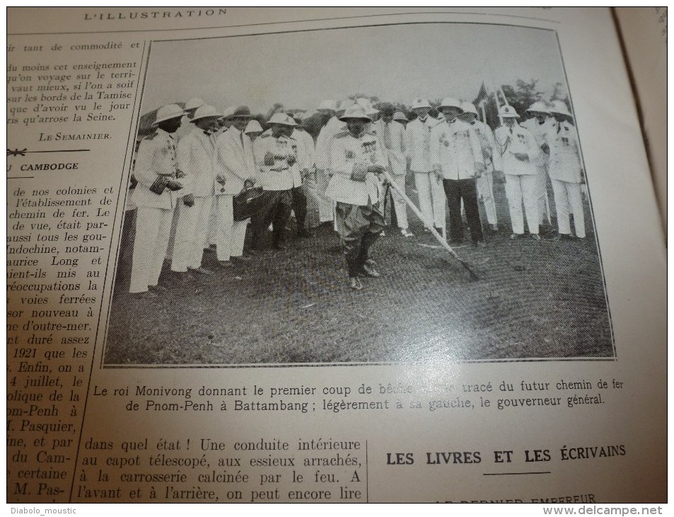 1929 :Barcelone;Les ports aériens;Vues-CARMONTELLE;Racine à Uzeès;Gange;Roi MONIVONG;Route de QUARANTE SOUS ;Erromango