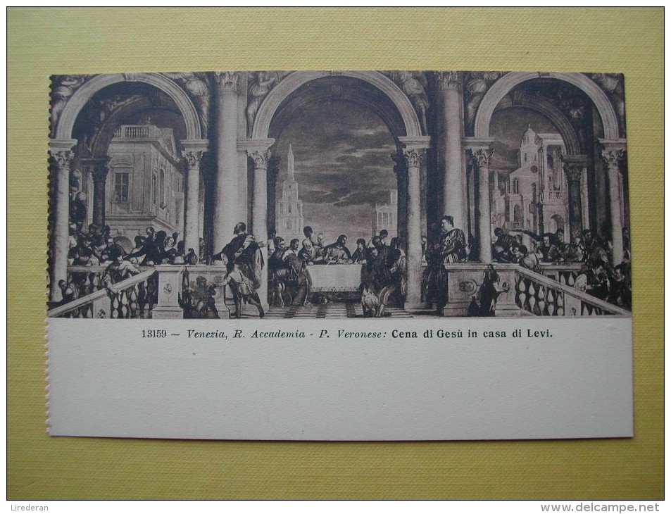 L´Académie Royale. La Cène De Jésus Dans La Maison De Lévi Par Veronese. - Venezia (Venice)