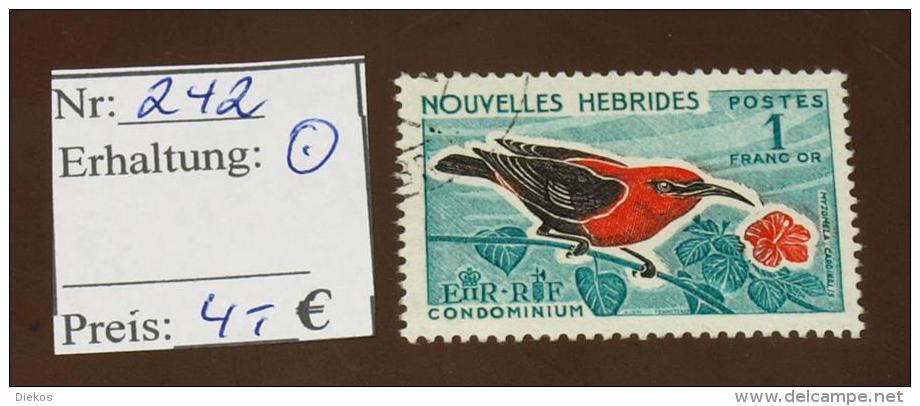Neue Hebrieden   Michel Nr: 242  Gestempelt  #4417 - Used Stamps