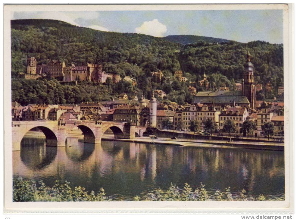 HEIDELBERG - Schloß Und Alte Brücke, - Heidelberg