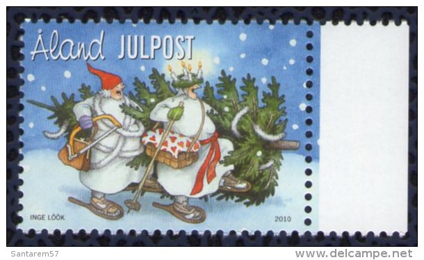 Iles Aland 2010 Neuf Stamp JULPOST Timbre De Noël - Aland