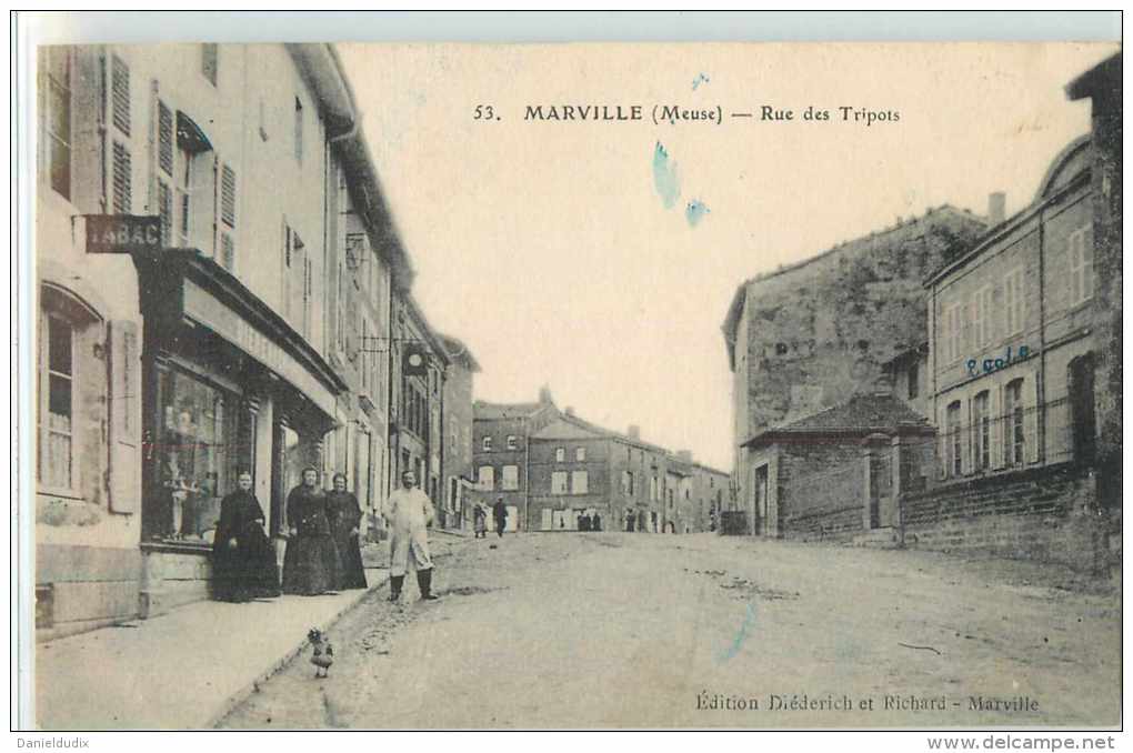 21726 - MARVILLE - RUE DES TRIPOTS - Sonstige & Ohne Zuordnung