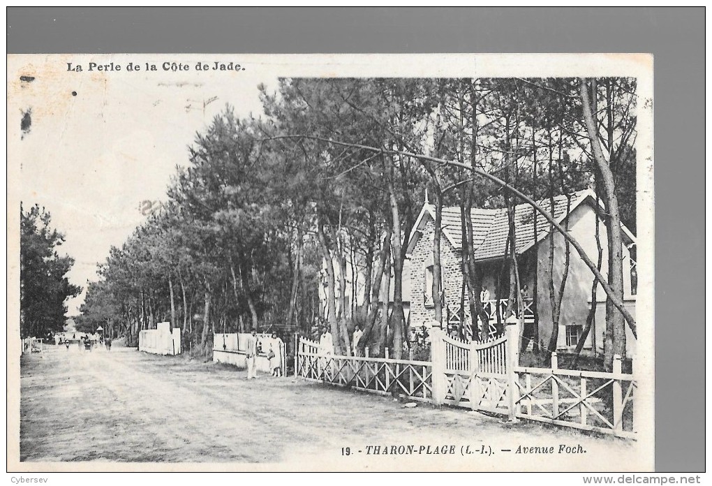 THARON-PLAGE - Avenue Foch - Animé - Tharon-Plage