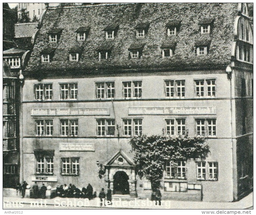 Rudolstadt Propaganda Gegen Westdeutschland Heidecksburg Verlsag Zierschank - Rudolstadt